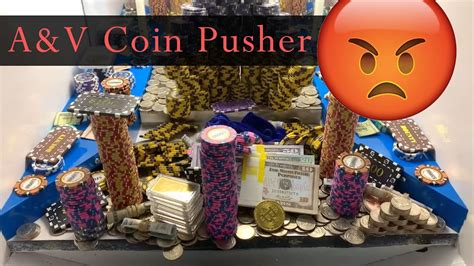 a&v coin pusher